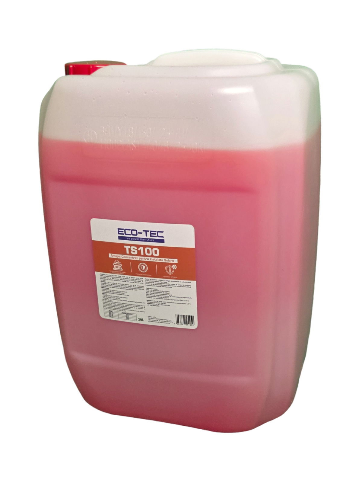 Antigel Concentrat Non-Toxic pentru Pompă de Căldură și Instalații Termice - TS100 – imagine 2